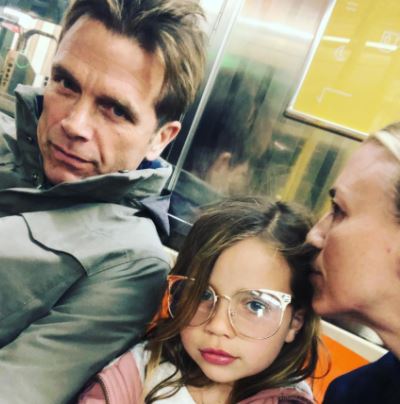 Brit Madison with her parents David Chokachi and Susan Brubaker